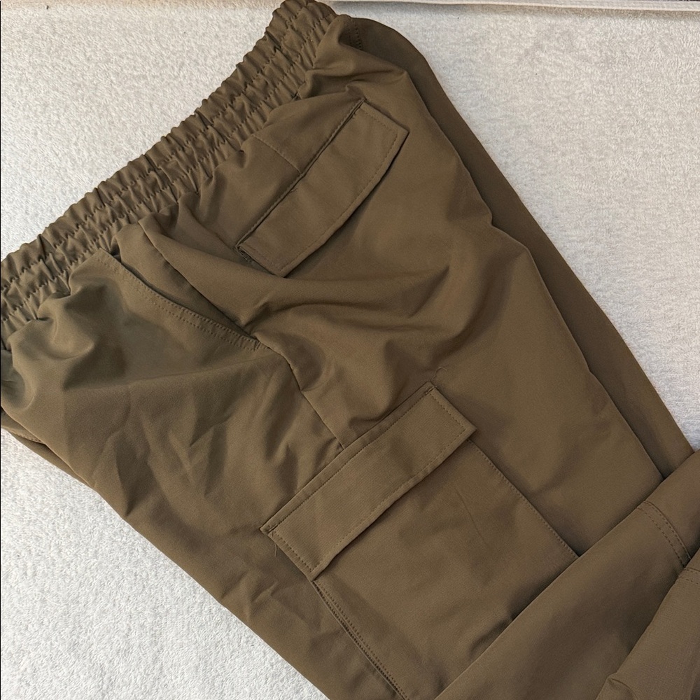 Sovereign Code Hyperloop Jogger Cargo Pants P981 Dark Khaki Utility Technical